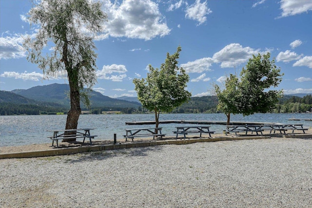 33348 Lakeview Ln, Valley, WA 99181 - water view with a mountainous background