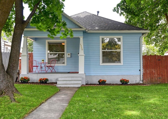 4526 N Walnut St, Spokane, WA 99205 - bungalow-style home with a porch and roof with shingles