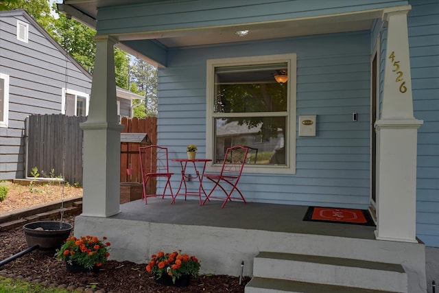 4526 N Walnut St, Spokane, WA 99205 - entrance to property with covered porch
