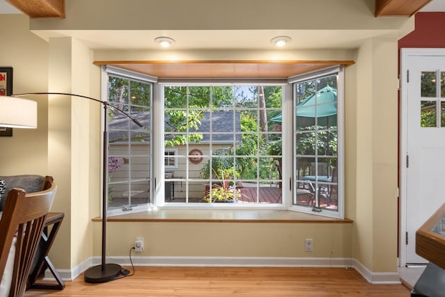 203 W 21st Ave, Spokane, WA 99203 - detailed view of wood finished floors and baseboards