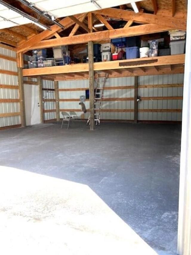 1599 Coyote Way, Evans, WA 99126 - view of garage