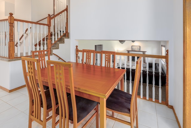 5622 E Sheffield, Colbert, WA 99005 - dining space featuring tile patterned floors and baseboards