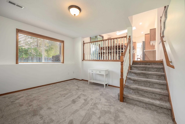 5622 E Sheffield, Colbert, WA 99005 - stairs featuring baseboards and carpet