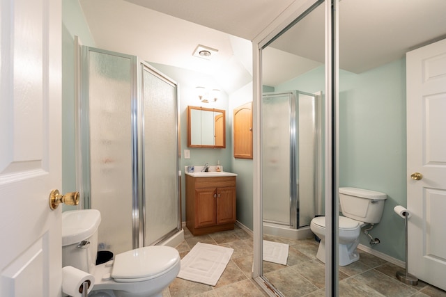 5622 E Sheffield, Colbert, WA 99005 - bathroom featuring a shower stall and vanity