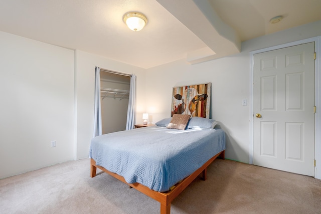 5622 E Sheffield, Colbert, WA 99005 - bedroom with light colored carpet and a closet