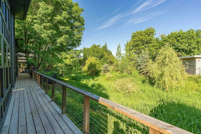 210 3rd St, Dover, ID 83825 - view of wooden terrace