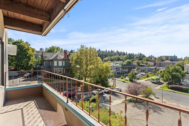 214 W 6th Ave Apt 201, Spokane, WA 99204 - balcony with a residential view