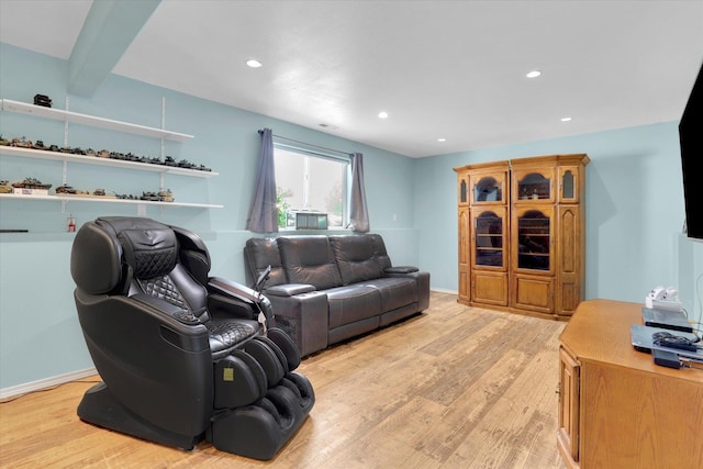 1707 E Vanetta Ave, Spokane, WA 99217 - living area with light wood finished floors and recessed lighting