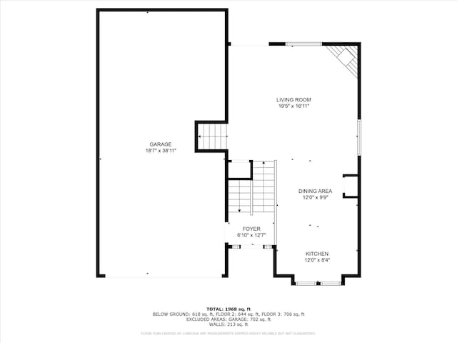 1707 E Vanetta Ave, Spokane, WA 99217 - view of floor plan / room layout