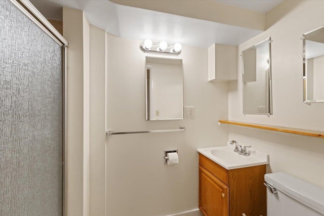 3157 E 35th Ave, Spokane, WA 99223 - bathroom featuring a shower stall and vanity