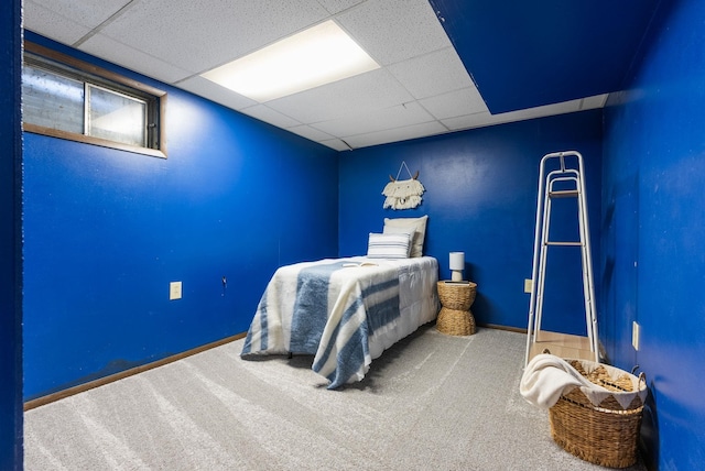 10818 N Humboldt Dr, Spokane, WA 99218 - carpeted bedroom featuring a paneled ceiling