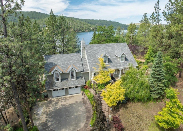 2008 S Zephyr Rd, Liberty Lake, WA 99019 - aerial view of property and surrounding area with a forest