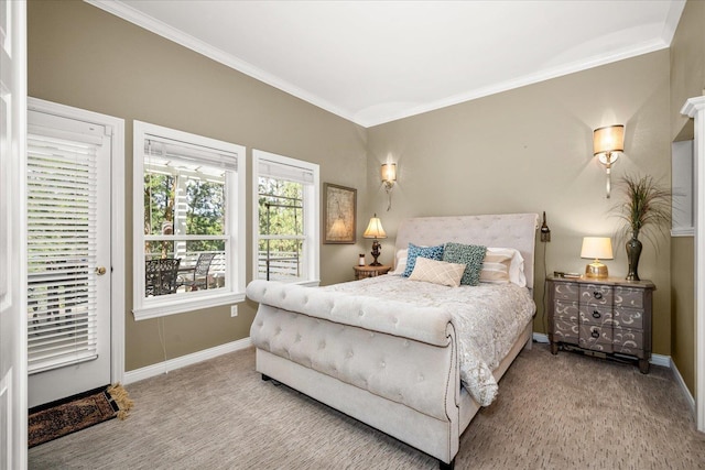 2008 S Zephyr Rd, Liberty Lake, WA 99019 - bedroom featuring carpet flooring and crown molding
