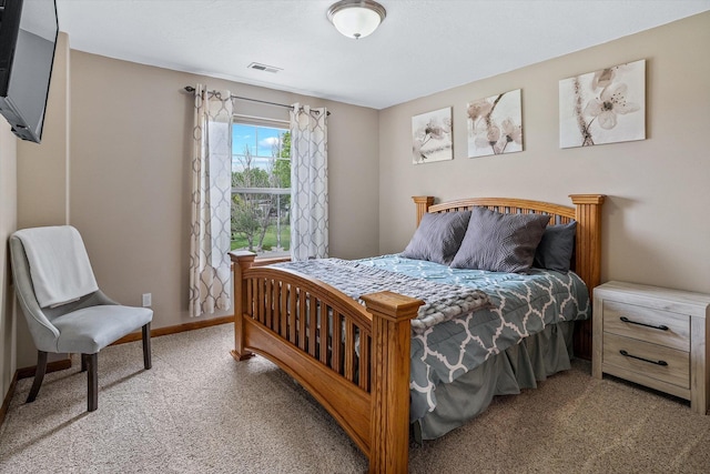 2813 S Steen Ln, Greenacres, WA 99016 - carpeted bedroom featuring baseboards