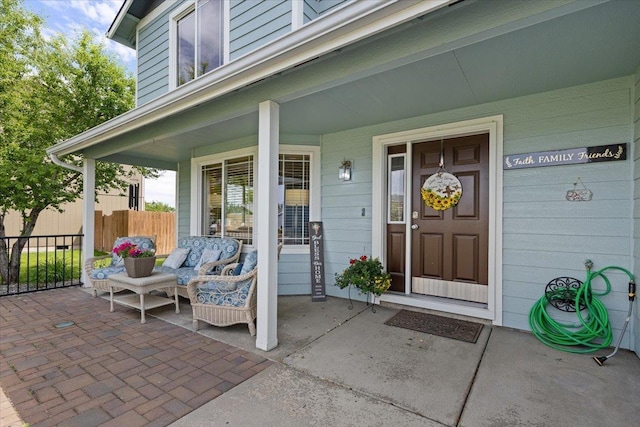 9713 W Sage Ct, Cheney, WA 99004 - doorway to property featuring covered porch