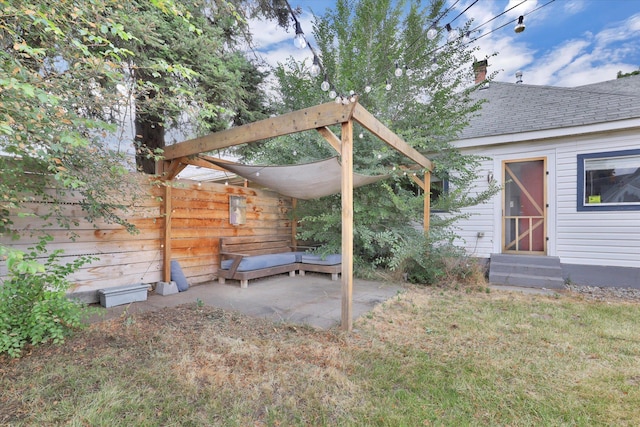 2403 W Mallon Ave, Spokane, WA 99201 - view of yard featuring entry steps and a patio