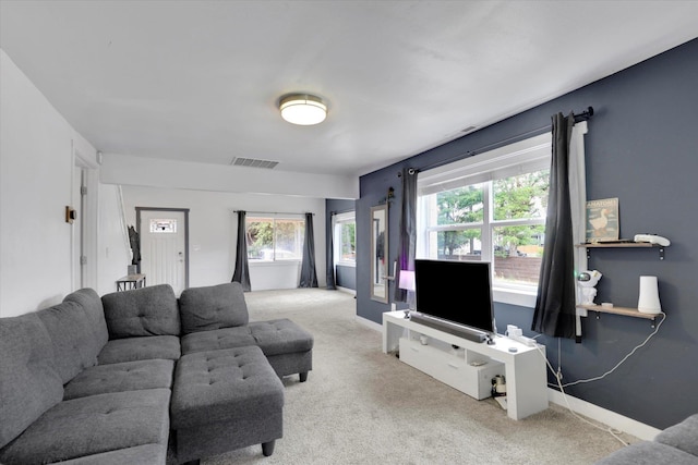 2403 W Mallon Ave, Spokane, WA 99201 - living room with plenty of natural light and carpet floors