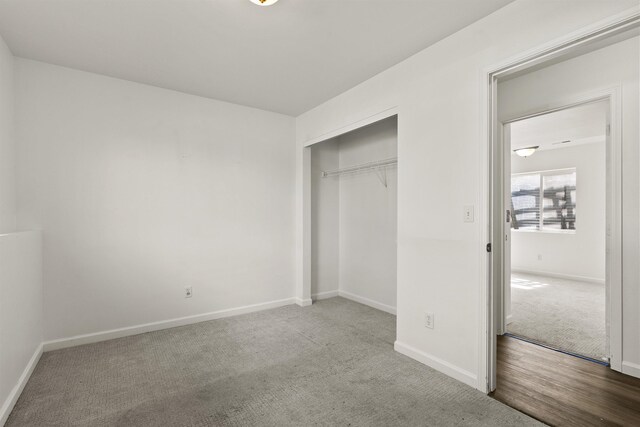 18108 E Crescent Dr, Greenacres, WA 99016 - unfurnished bedroom featuring carpet and a closet