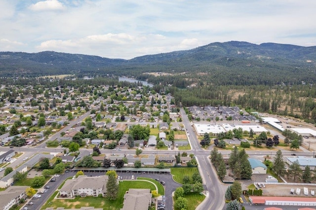 1503 E 3rd St, Post Falls, ID 83854 - aerial view of property's location featuring mountains