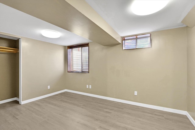 4319 S Myrtle St, Spokane, WA 99223 - basement featuring wood finished floors