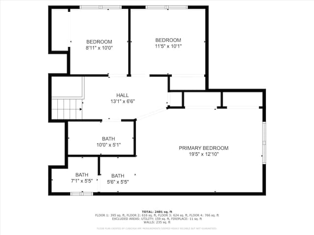 4319 S Myrtle St, Spokane, WA 99223 - view of floor plan / room layout