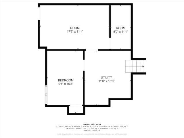 4319 S Myrtle St, Spokane, WA 99223 - view of home floor plan