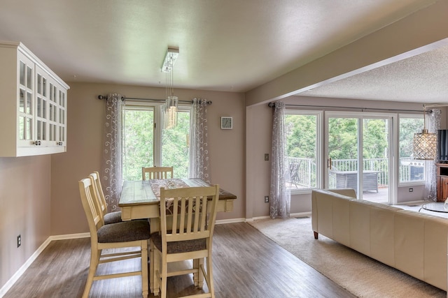1026 W Bellwood Dr, Spokane, WA 99218 - dining room with wood finished floors
