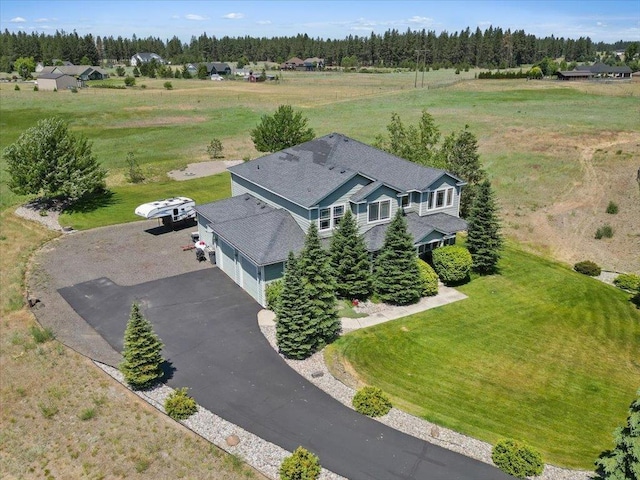 1716 W Country Hunt Ln, Spokane, WA 99224 - aerial view of property and surrounding area