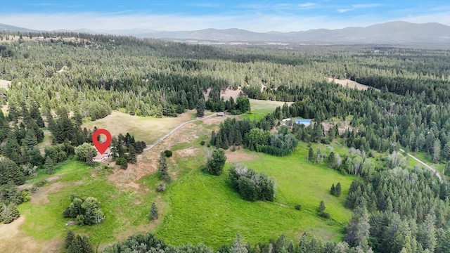 42503 N Regal Rd, Elk, WA 99009 - view of property location with a forest and a mountainous background