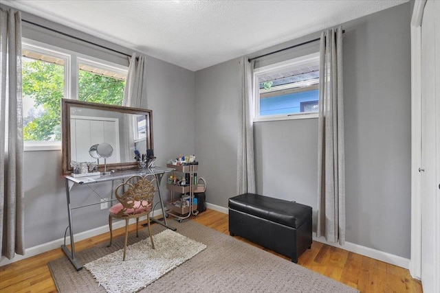 5318 N Walnut St, Spokane, WA 99205 - office space with wood finished floors and a textured ceiling