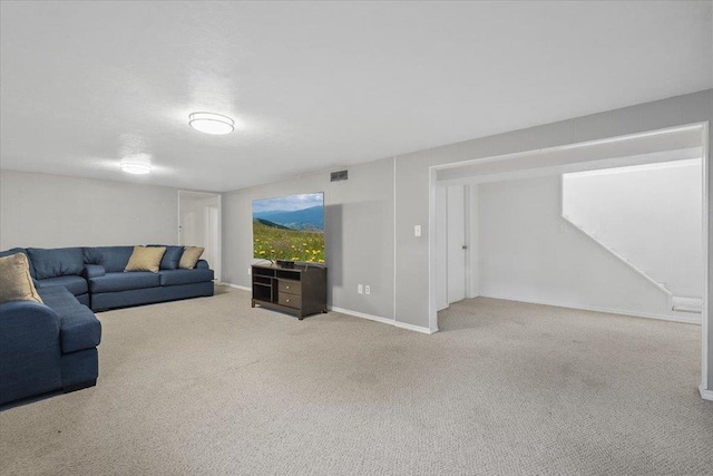 5318 N Walnut St, Spokane, WA 99205 - living room featuring carpet floors