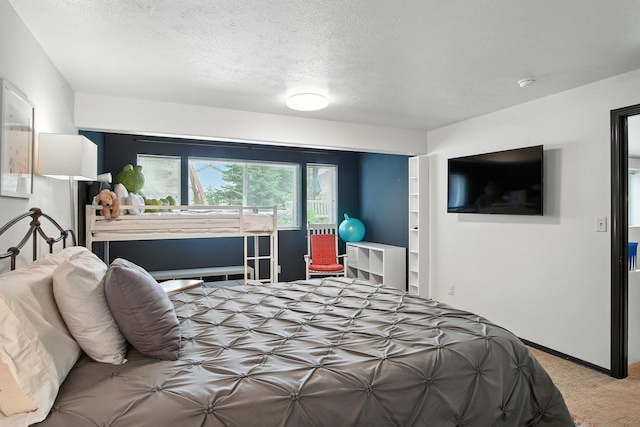 116 W Bristol Ave, Spokane, WA 99224 - bedroom with carpet flooring and a textured ceiling