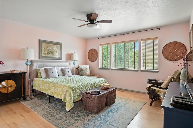 116 W Bristol Ave, Spokane, WA 99224 - bedroom featuring light wood finished floors and ceiling fan