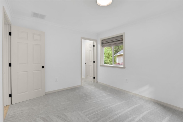 13306 N Muzzy Rd, Newman Lake, WA 99025 - spare room featuring light carpet and ornamental molding
