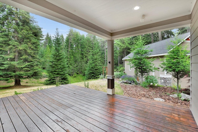 13306 N Muzzy Rd, Newman Lake, WA 99025 - view of deck