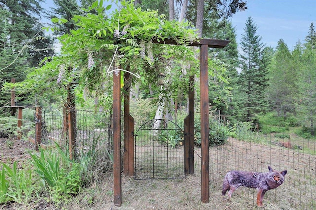 13306 N Muzzy Rd, Newman Lake, WA 99025 - view of gate