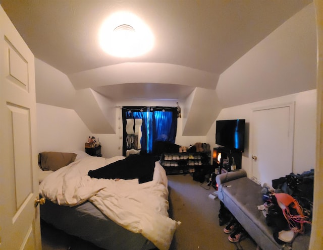 2613 W Gardner Ave, Spokane, WA 99201 - carpeted bedroom with lofted ceiling