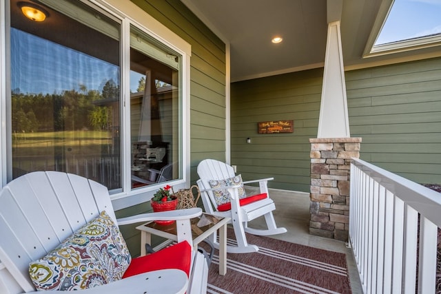 2820 S Galway Ln, Spokane Valley, WA 99037 - view of covered porch