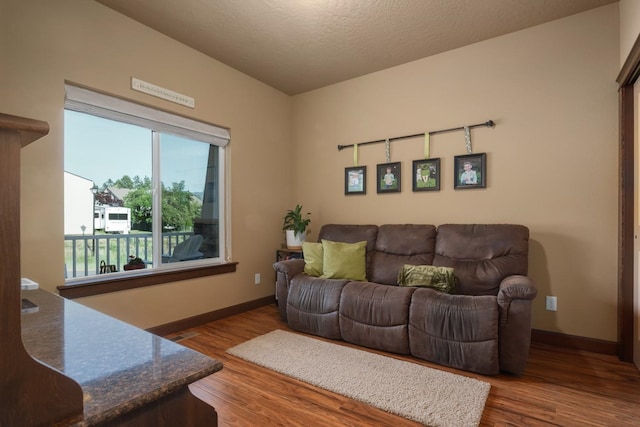 2820 S Galway Ln, Spokane Valley, WA 99037 - living area featuring wood finished floors and healthy amount of natural light