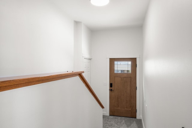 17 E 34th Ave, Spokane, WA 99203 - entrance foyer with carpet flooring and baseboards