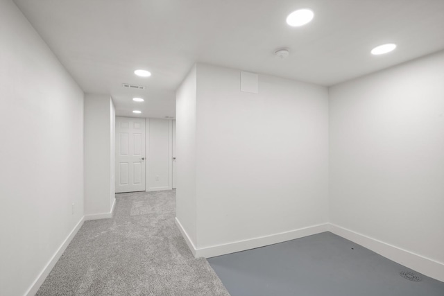 17 E 34th Ave, Spokane, WA 99203 - hall with recessed lighting and carpet flooring