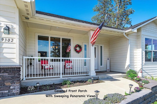 9302 W Floyd Dr, Cheney, WA 99004 - view of exterior entry with covered porch