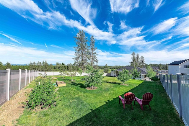 9302 W Floyd Dr, Cheney, WA 99004 - fenced backyard featuring a residential view