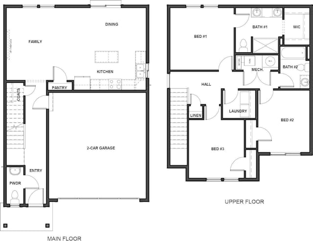 8713 W Red Ave, Cheney, WA 99004 - view of home floor plan