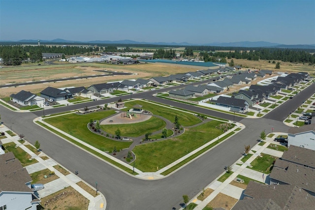 1805 E A St, Deer Park, WA 99006 - aerial perspective of suburban area with a mountainous background