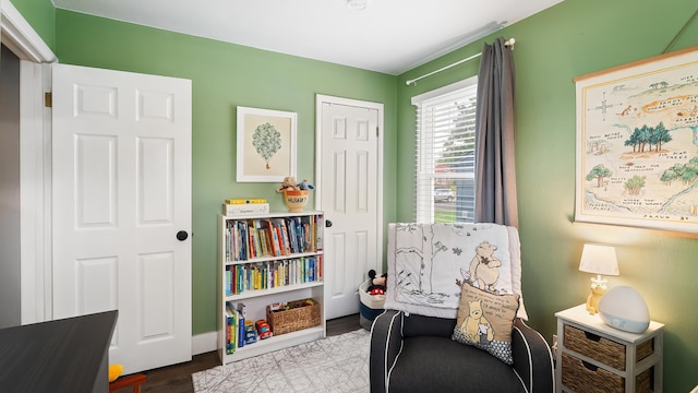 4204 W Olympic Ave, Spokane, WA 99205 - living area featuring wood finished floors and baseboards