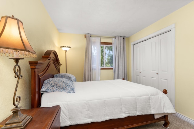 2913 E 61st Ct, Spokane, WA 99223 - bedroom featuring a closet and carpet