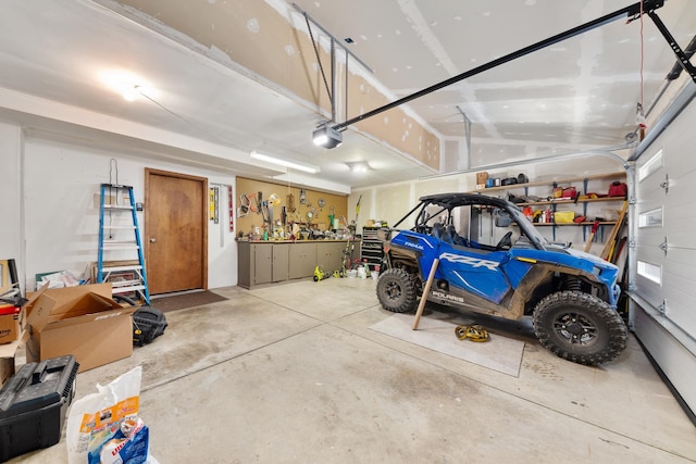 2913 E 61st Ct, Spokane, WA 99223 - garage with a garage door opener