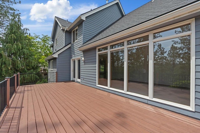 15116 N Edencrest Dr, Spokane, WA 99208 - view of wooden deck