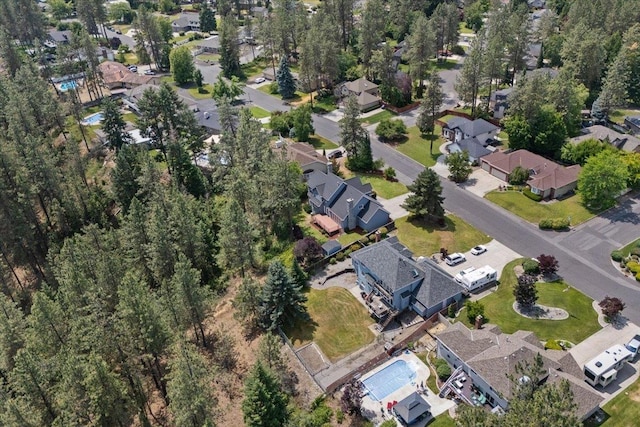 15116 N Edencrest Dr, Spokane, WA 99208 - aerial overview of property's location featuring nearby suburban area